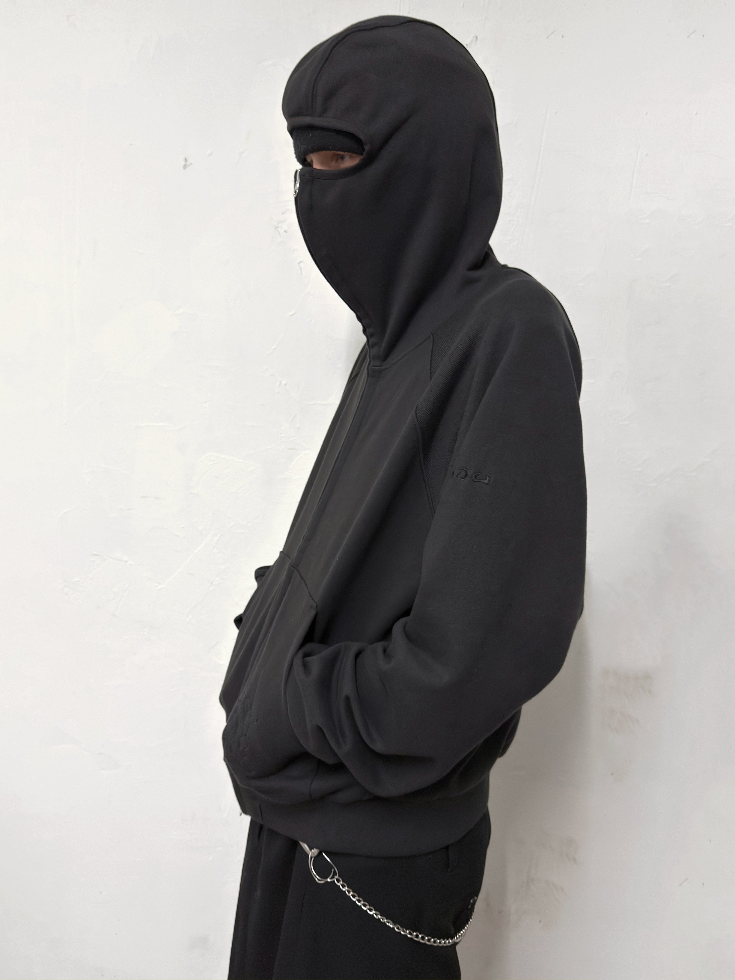 MASK ZIP HOODIE